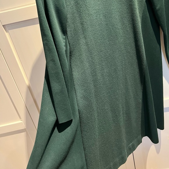 COS dark green dress - Picture 3 of 5